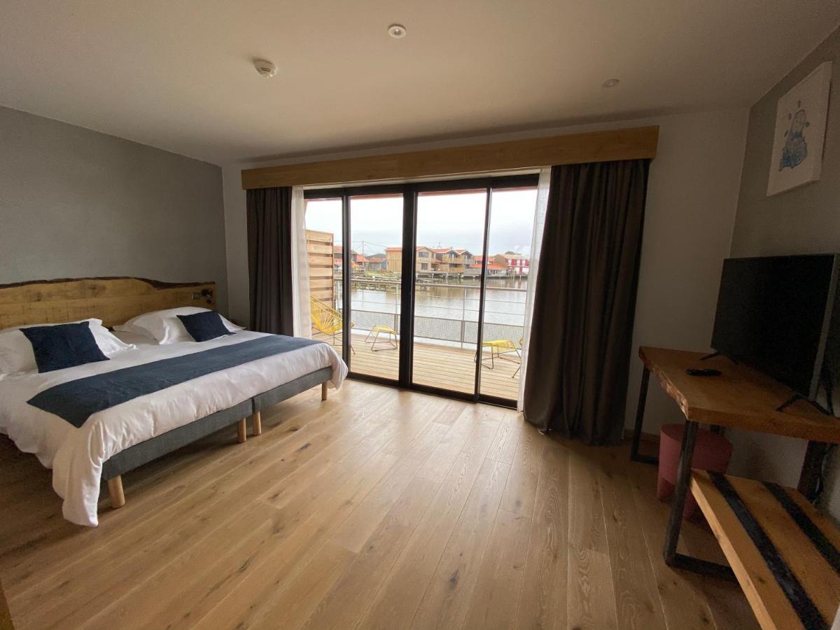 Les 12 De Larros Aparthotel Gujan-Mestras Bagian luar foto